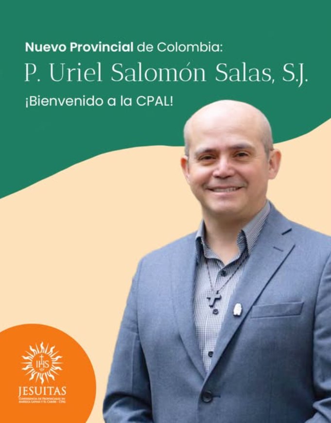 P. Uriel Salomón Salas, S.J., nuevo Provincial de la Compañía de Jesús en Colombia
